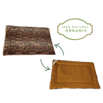 Benchmat oker tijgerprint